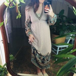 •Bohemian Maxi Dress•